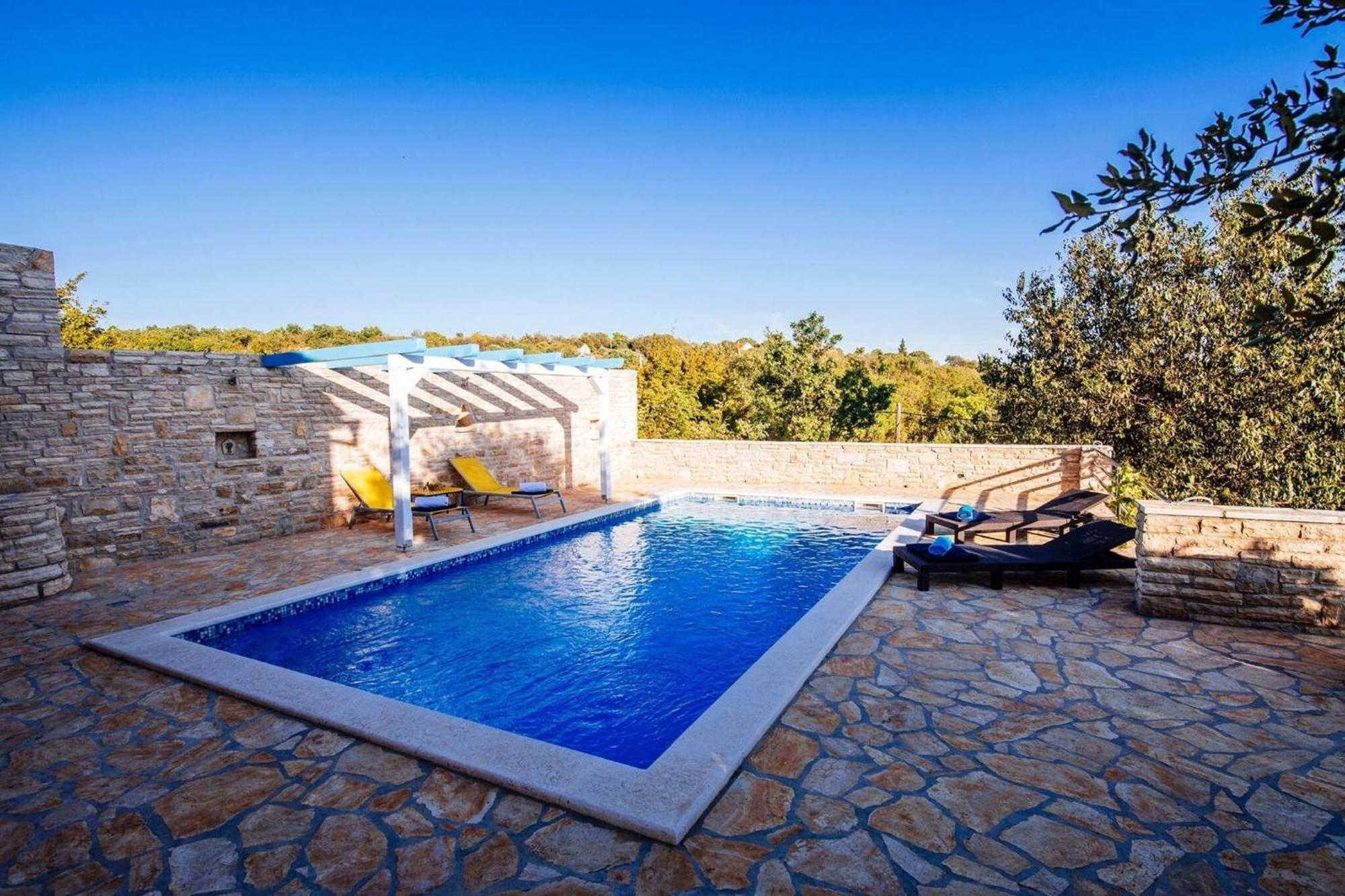 My Dalmatia - Holiday Home Korlat With Private Pool Benkovac Eksteriør bilde