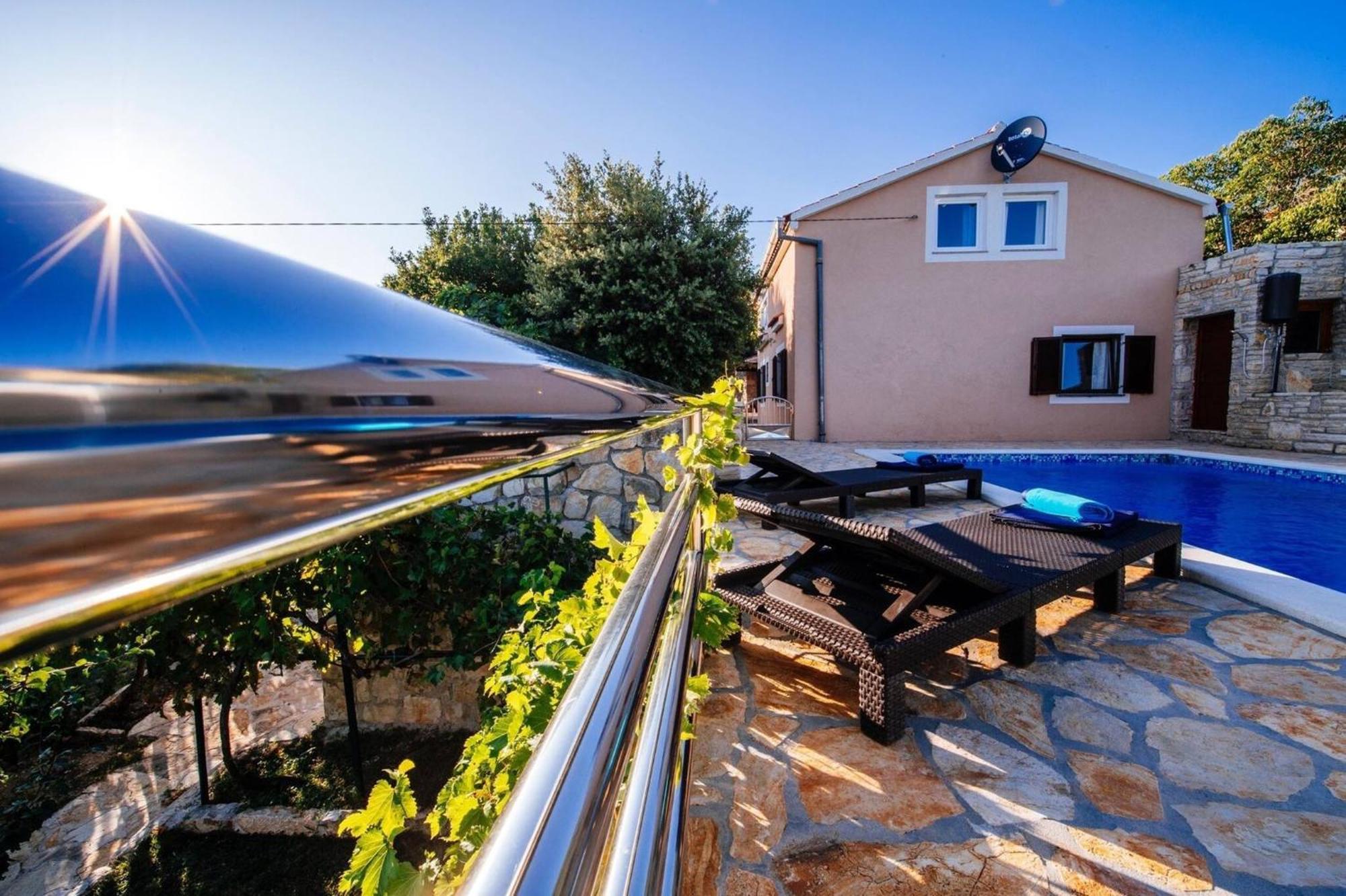 My Dalmatia - Holiday Home Korlat With Private Pool Benkovac Eksteriør bilde