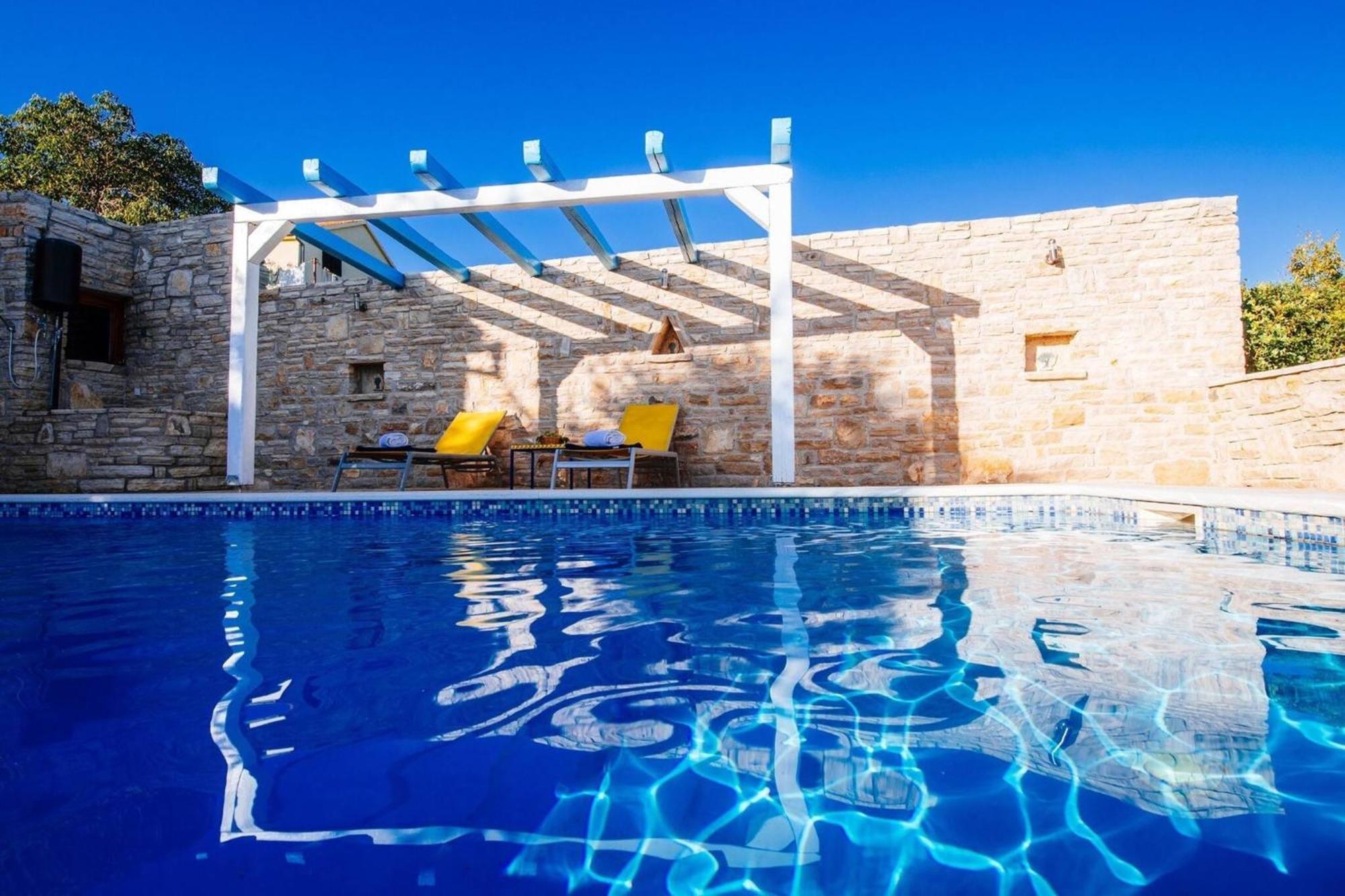 My Dalmatia - Holiday Home Korlat With Private Pool Benkovac Eksteriør bilde
