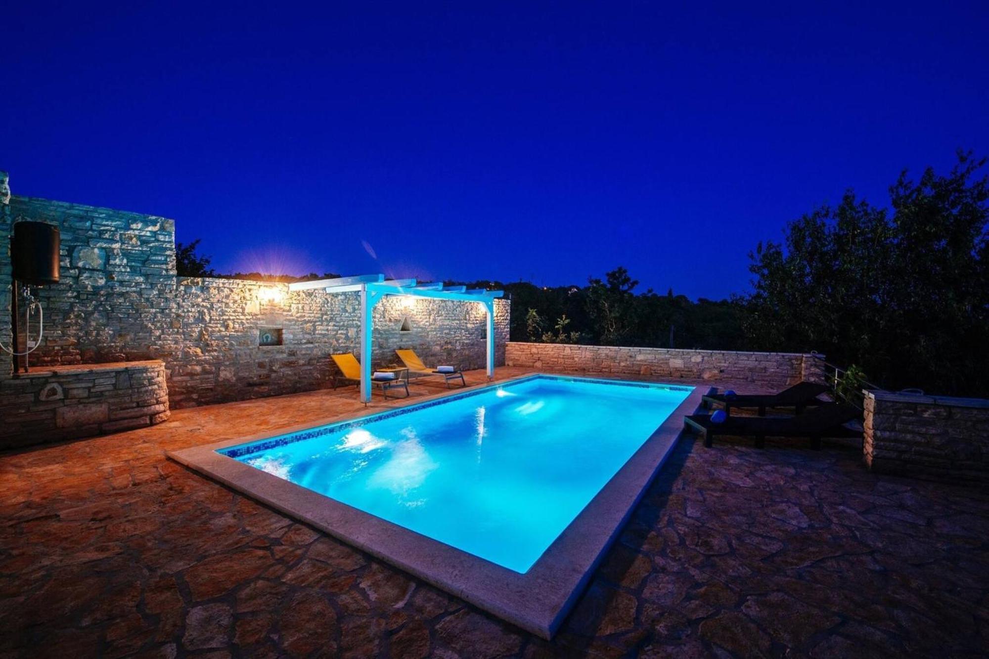 My Dalmatia - Holiday Home Korlat With Private Pool Benkovac Eksteriør bilde